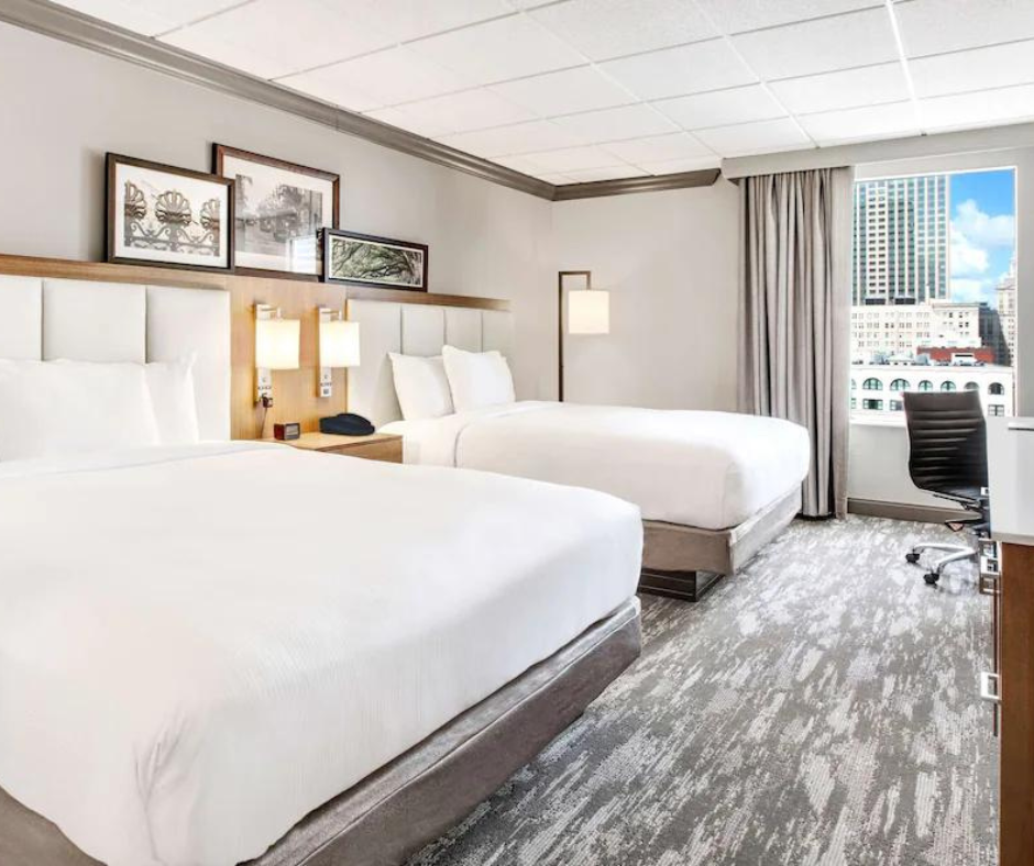 Double beds