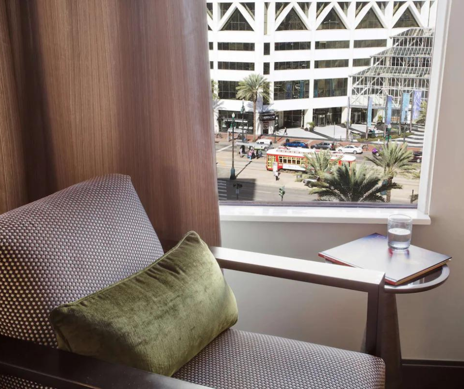 View from hotel room